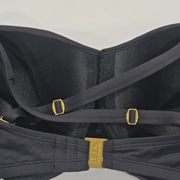 Bleu Rod Beattie Shirred Underwire D-Cup Bikini Top - Picture 7 of 10